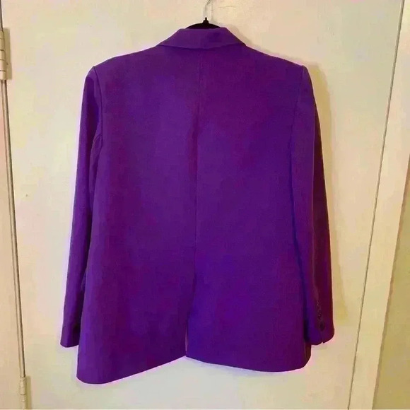 SAINTART Gia Blazer Royal Purple Size Small - Picture 6 of 6